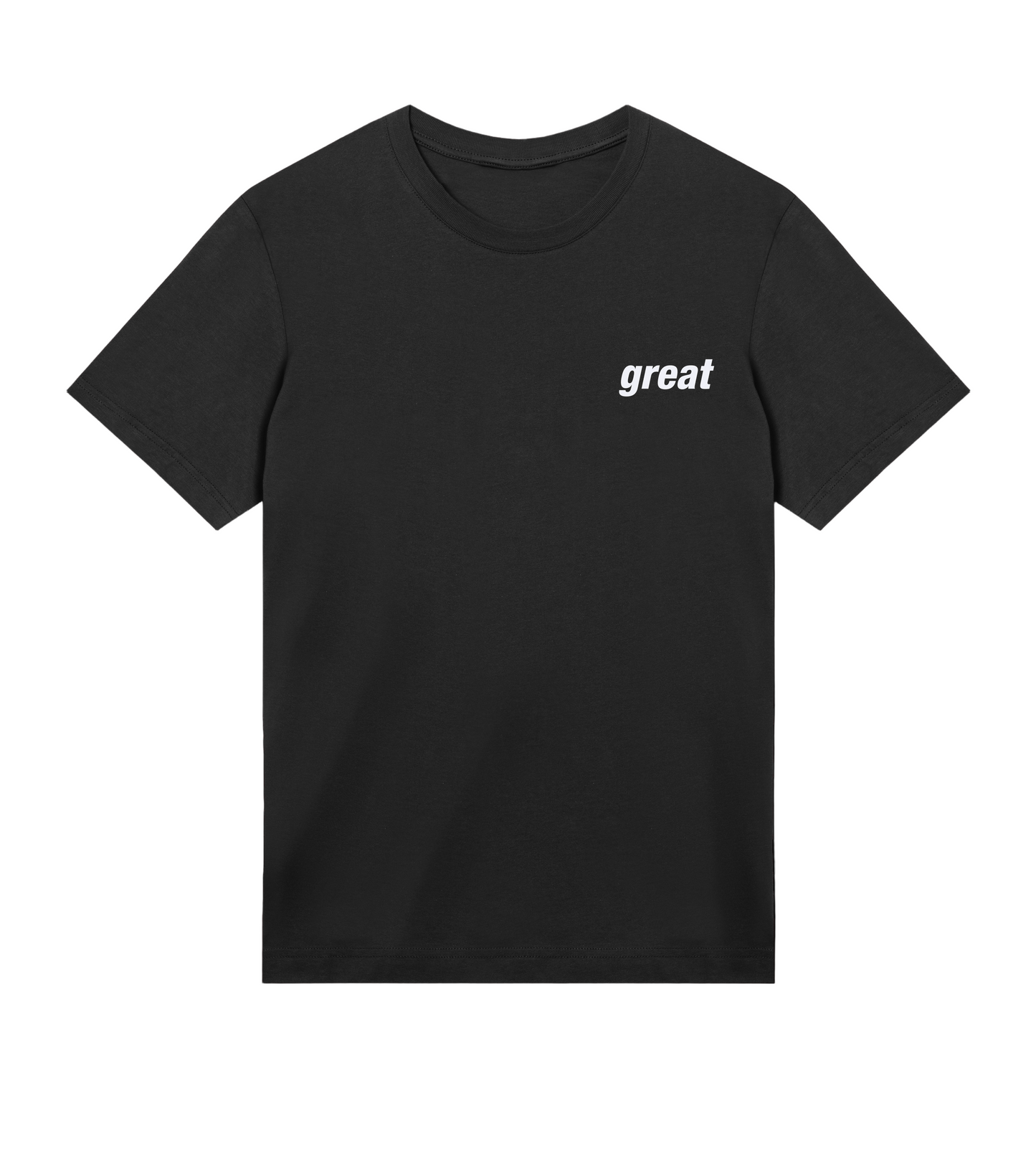 GreatinWhite Classic T-Shirt in Organic Cotton