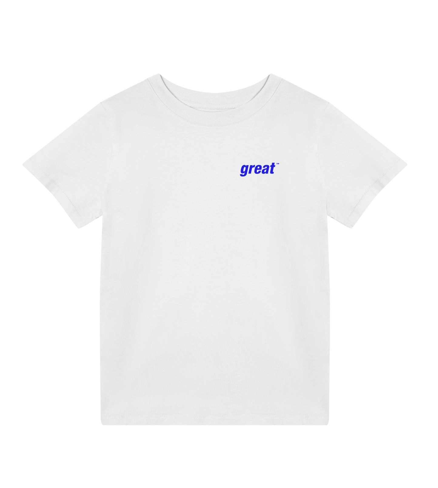 GreatinBlue Tshirt Boxy Fit in Organic Cotton