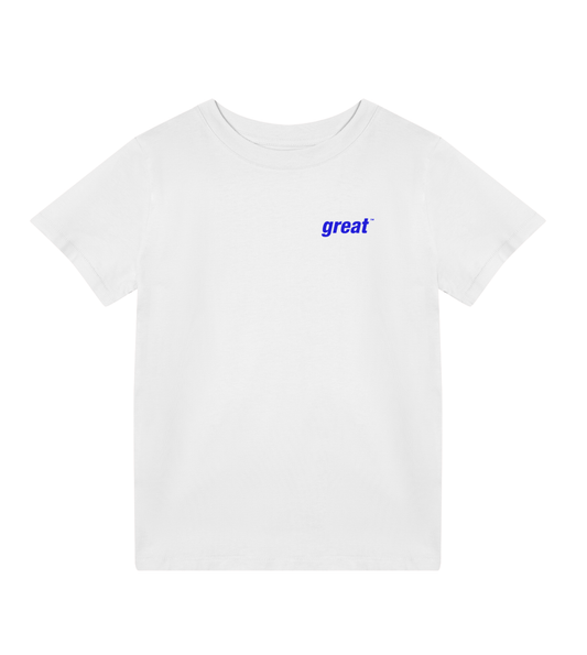 GreatinBlue Tshirt Boxy Fit in Organic Cotton