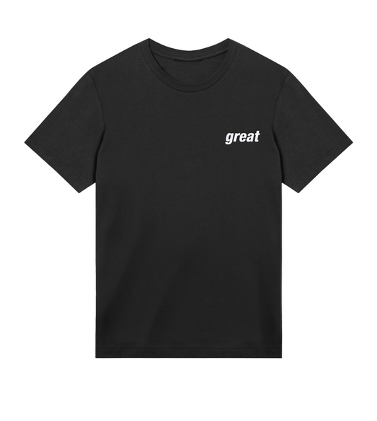 GreatinWhite Classic T-Shirt in Organic Cotton