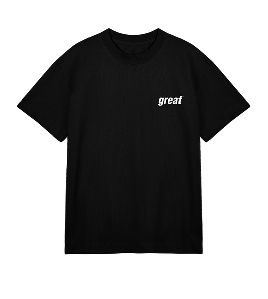 GreatinWhite Boxy T-shirt in Organic Cotton