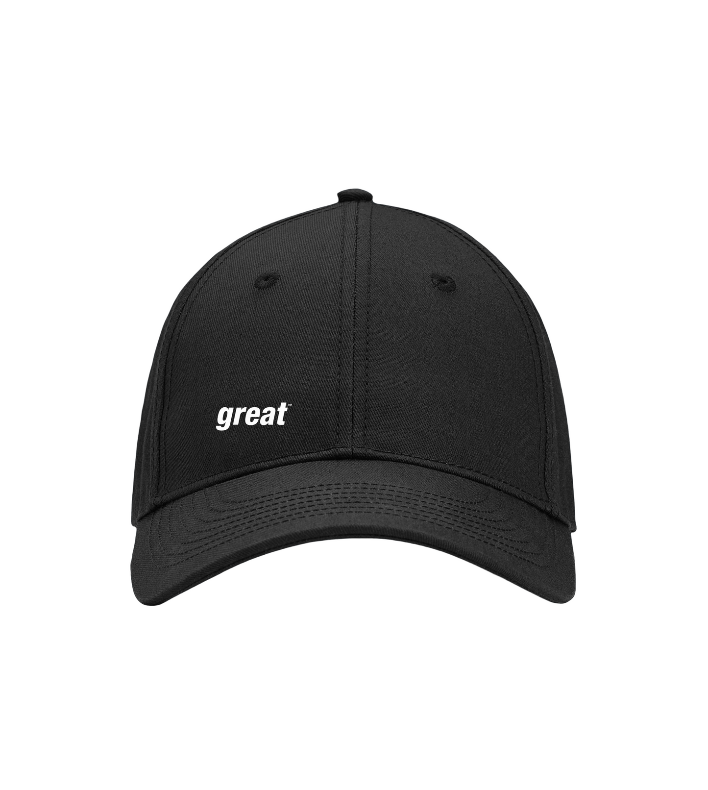GreatinWhite Baseball Cap in Organic Cotton
