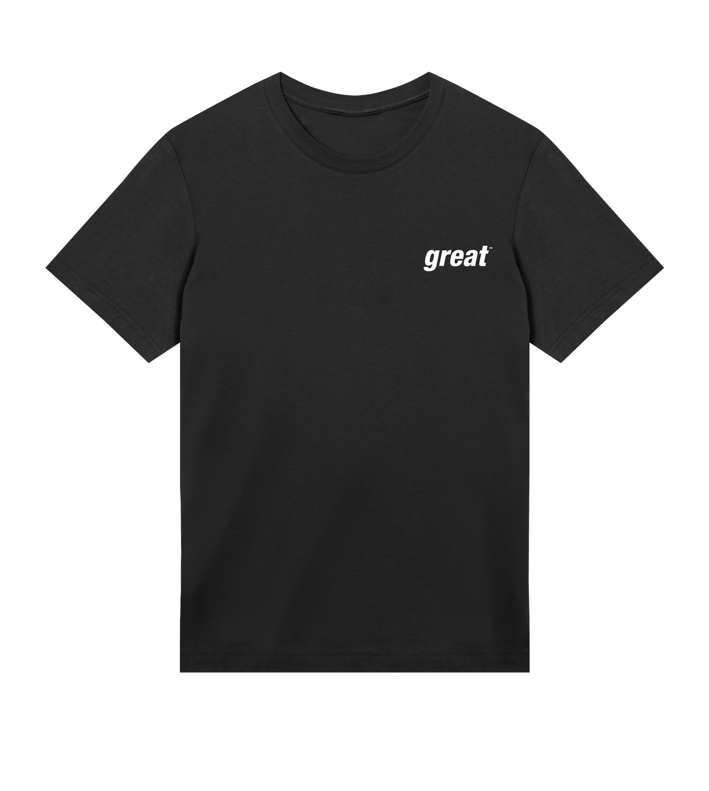 GreatinWhite Unisex T-Shirt in Organic Cotton