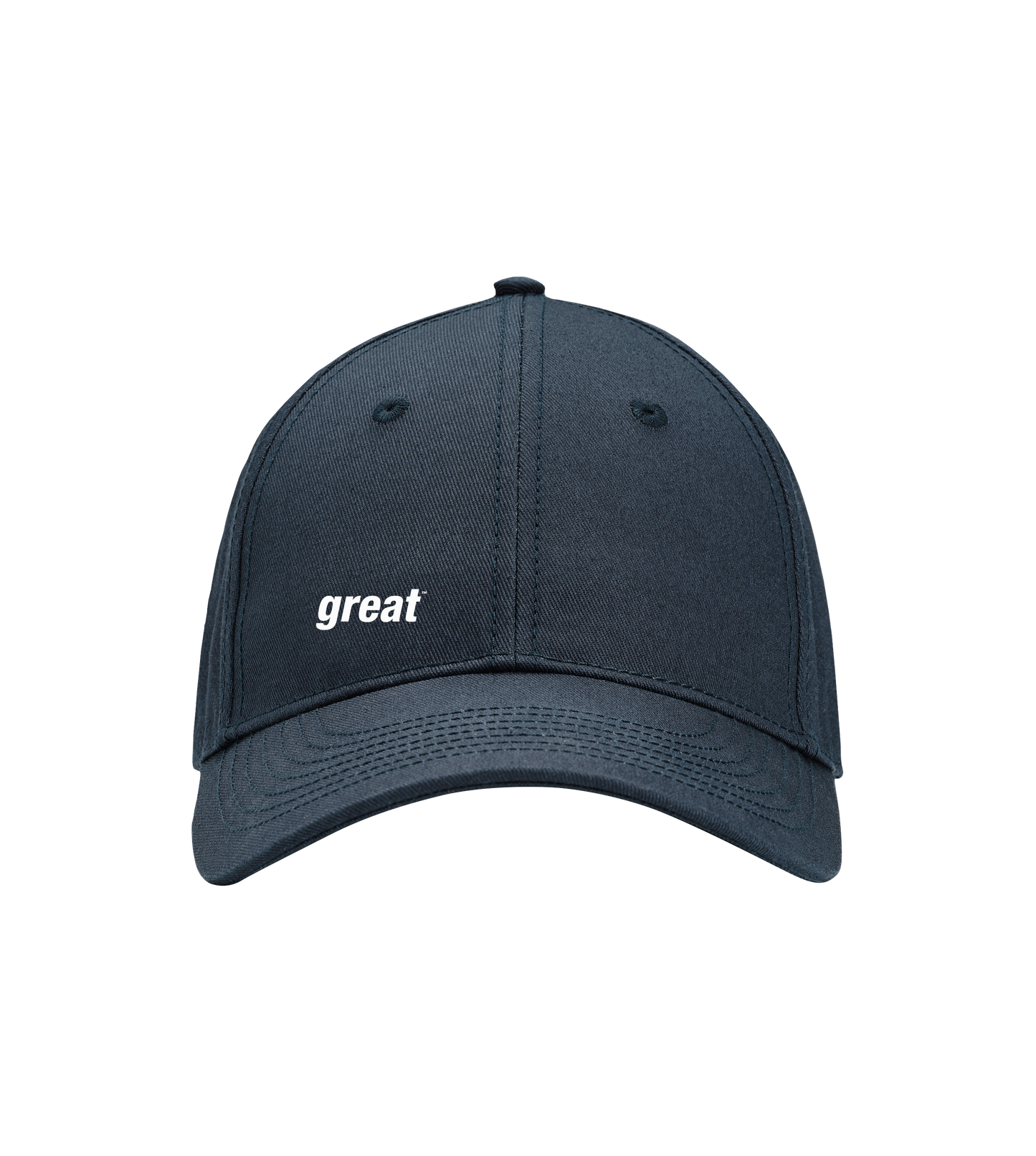 GreatinWhite Baseball Cap in Organic Cotton