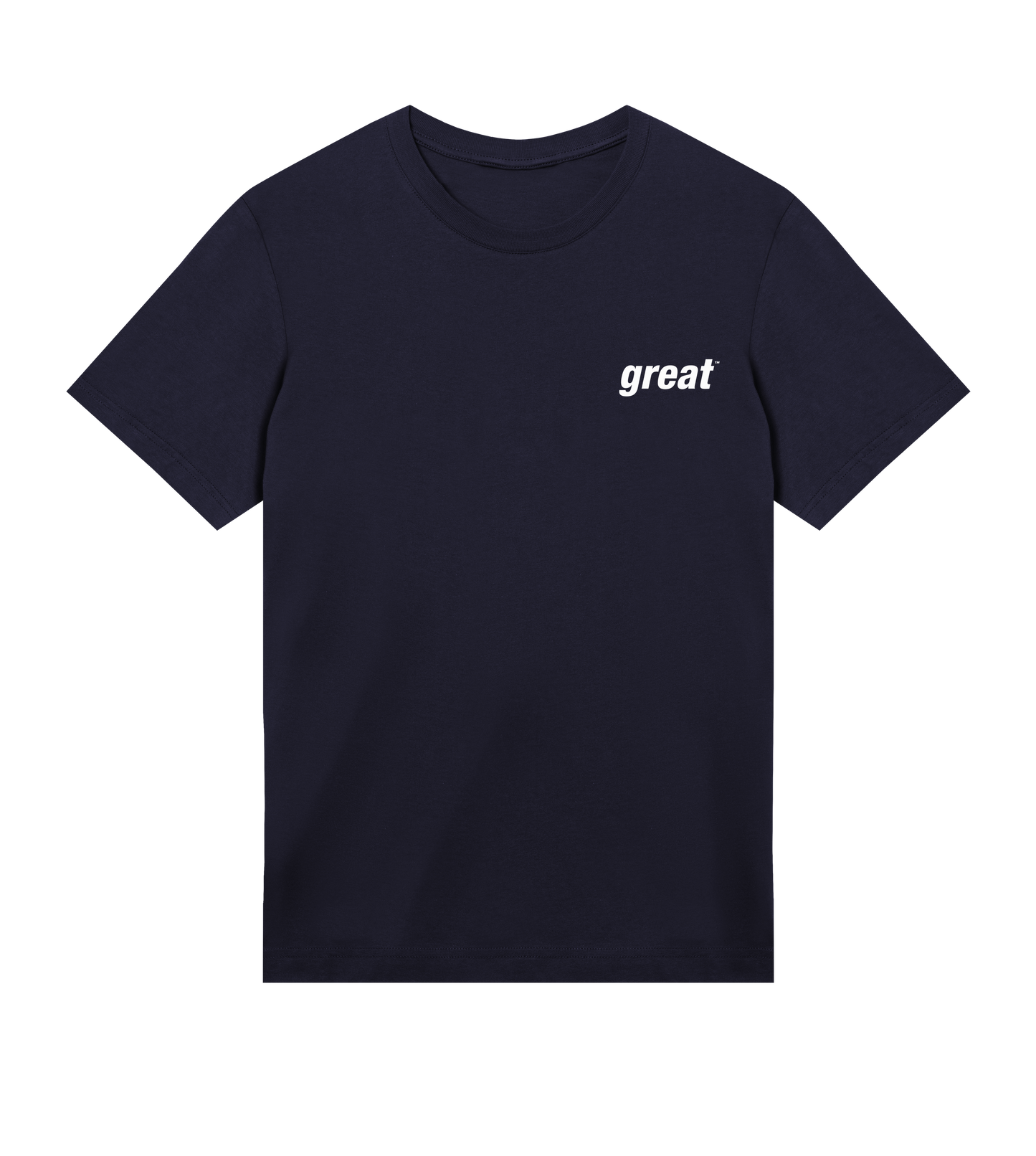 GreatinWhite Unisex T-Shirt in Organic Cotton
