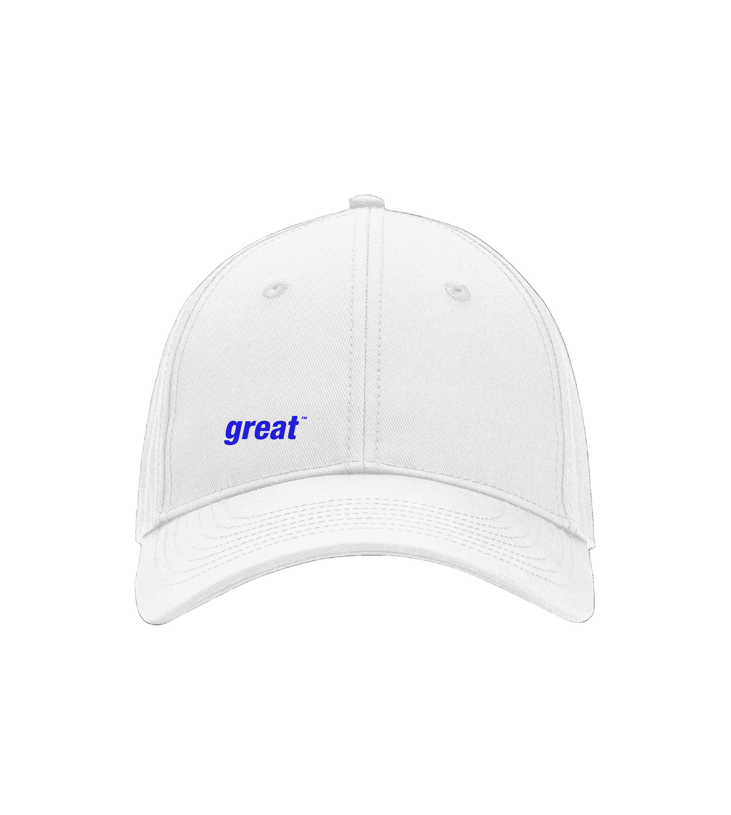 GreatinBlue Baseball Cap in Organic Cotton