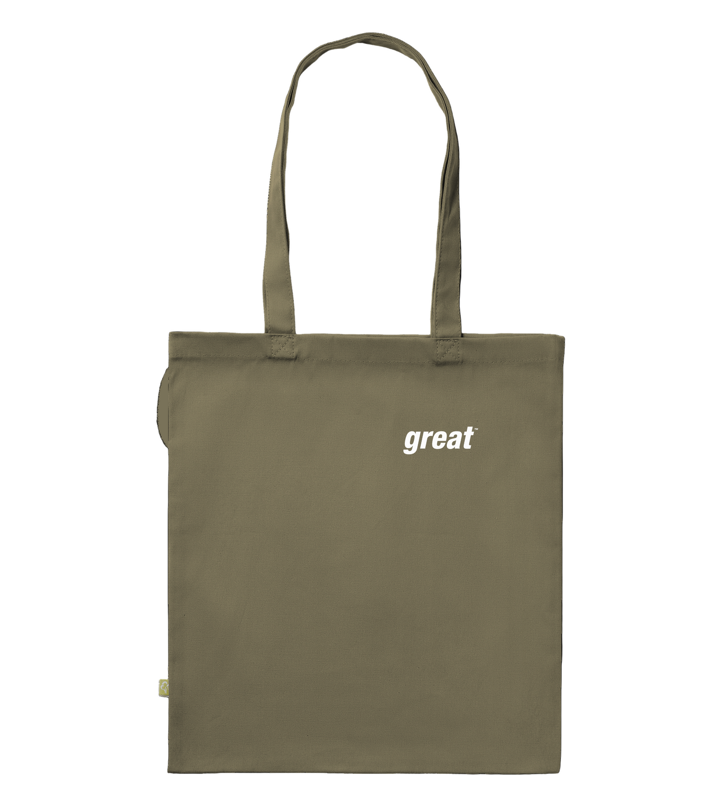 GreatinWhite Organic Tote