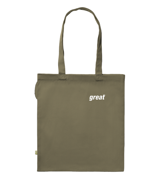 GreatinWhite Organic Tote