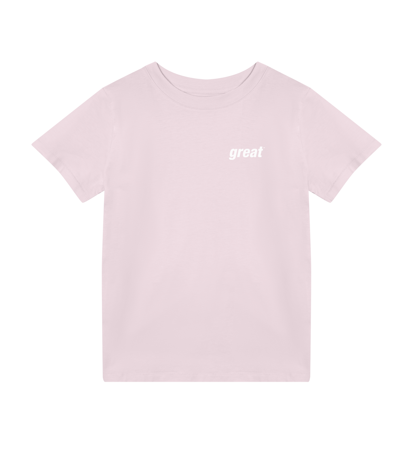 GreatinWhite Kids Tshirt in Organic Cotton