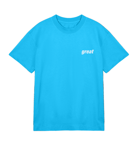 GreatinWhite Boxy T-shirt in Organic Cotton